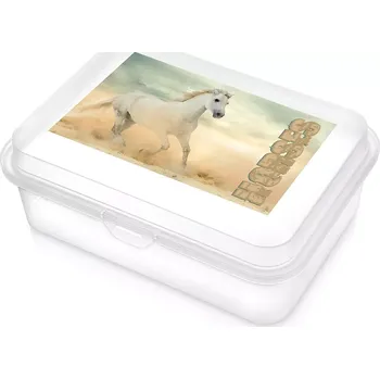 Svačinový box Orion Plastový svačinový box kůň