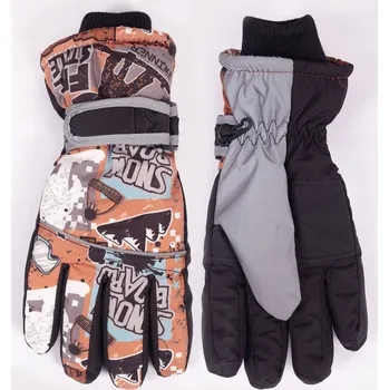 Rukavice YOCLUB dětské pětprsté rukavice pro děti ve věku 9 let a více