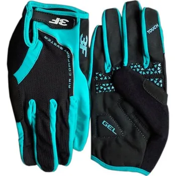 Cyklistické rukavice 3F Vision Cyklistické rukavice Trail 2140 tyrkysová Velikost: XXL