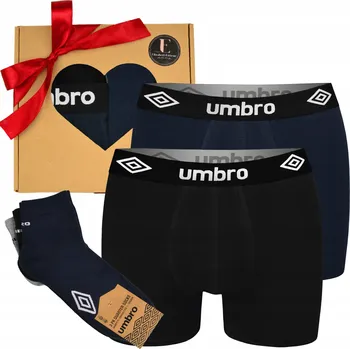 Boxerky Spodní Prádlo Boxerky Umbro černé, velikost XL