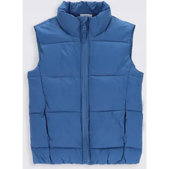 Dámská vesta Coccodrillo vesta polyamidový modrý velikost 116