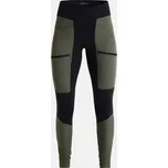 LEGÍNY PEAK PERFORMANCE W TRACK TIGHTS PINE NEEDLE