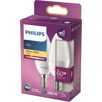 Žárovka 2PAK Philips Svíčka a mini-svíčka