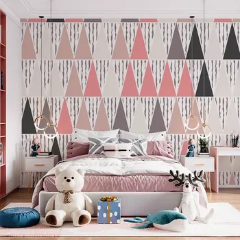 Tapeta Sablio Tapeta Tříbarevné jehlany - 125x75 cm