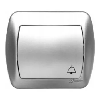 vypínač Jednopólový vypínač pod omítku stříbrný AD1/26