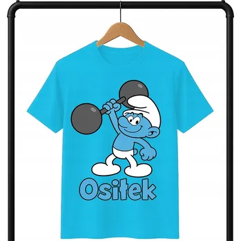 Chlapecké tričko DĚTSKÉ TRIČKO MODRÉ ŠMOULOVÉ ŠMOULA SILÁK ŠMOULOVÉ VELIKOST 2XS 104CM