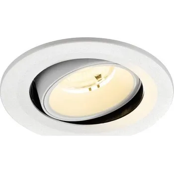 Svítidlo SLV - BIG WHITE NUMINOS® MOVE S Stropní vestavné svítidlo, 3000 K, 55°, IP20, kulaté, bílé - BIG WHITE (SLV) LA 1009521