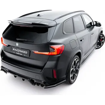 Auto-moto Prodloužení spoileru 3D BMW X1 M35i U11 černý lesklý plast
