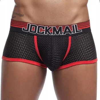 Boxerky Pánské sexy síťované boxerky JOCKMAIL - M