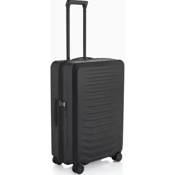PORSCHE DESIGN Roadster Hardcase Trolley M Kufr cestovní zavazadlo lehké skořepinové TSA černé matné (Lehký středně velký kufr s tvrdou skořepinou, rozšiřitelným objemem, TSA zámkem, hladkými kolečky a ergonomickou teleskopickou rukojetí s více zarážkami.
