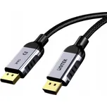 Kabel DP Unitek C1626GY01 DisplayPort 2.1 16K 60Hz Černo-šedý 3m