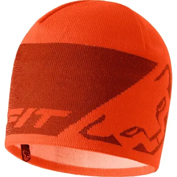 Čepice Dynafit Leopard Logo Beanie červená (dawn)