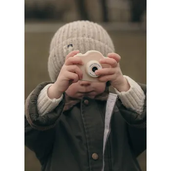 Digitální kompakt Dětský digitální foťák MRS. ERTHA Cam Cam Ivory Flower Buds