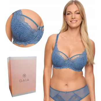 Podprsenka Gaia 1228 Isla Podprsenka polovyztužená SEMI SOFT modrá 80E