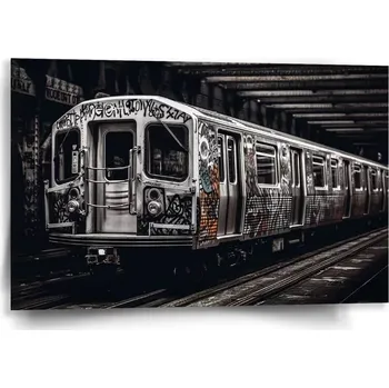 Obraz Sablio Obraz Městské metro s graffiti - 60x40 cm