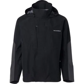 Rybářské oblečení Bunda Grundéns Buoy X Gore-Tex Jacket Black Velikost XL
