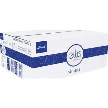 Papírový ručník Papírové ručníky celulóza Ellis Professional Simple v balení 3000 ks