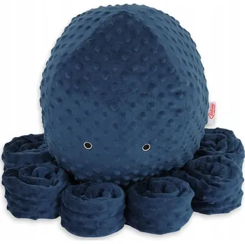 plyšák Plyšový Mazlíček Přítulníček Chobotnice obrovská - tmavě modrá - minky