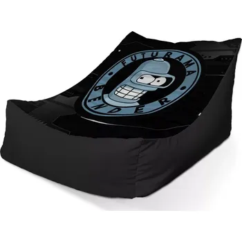 Sedací pytel Sablio Sedací vak Lounge Futurama Bender Technology - 80 x 95 x 50 cm