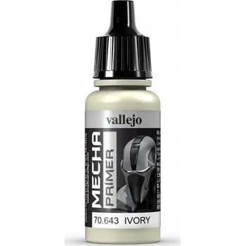 Modelářská barva Vallejo Mecha Color Ivory Primer 17ml 70.643 - Základní barva/Primer slonová kost 17ml