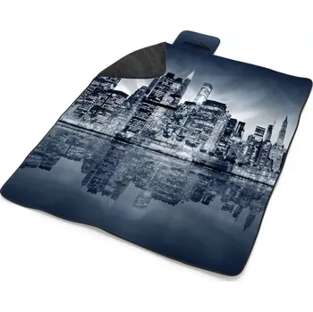 deka Sablio Plážová deka Noční New York: 200x140 cm