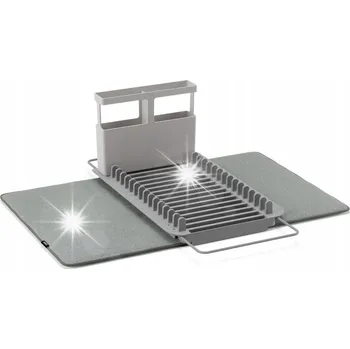 Odkapávač na nádobí Odkapávač, odkapávač na nádobí na dřez UDry šedý