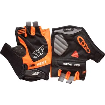 Cyklistické rukavice 3F Vision Cyklistické rukavice Air vent 2135 orange Velikost: S
