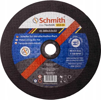 Řezný kotouč Řezací kotouč na kov 300x3,0x32 (10 ks) Schmi