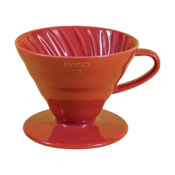 Dripper Dripper Hario V60-02 - keramický červený