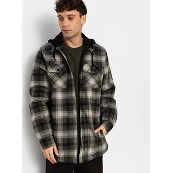 Dámská bunda Volcom Kenson Ins Flannel (black green) XL, černá