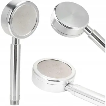 Sprchová hlavice EKO chromová sprchová Sprchová Hlavice , ekologická ocel hliník