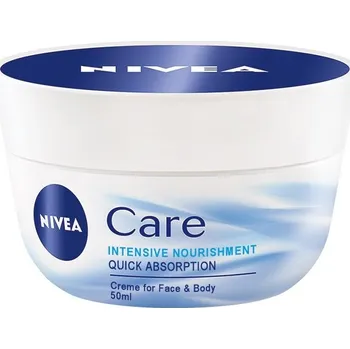 Pleťový krém Nivea Care výživný denní krém na tvář, ruce a tělo 50 ml