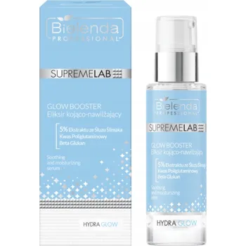 Pleťové sérum Bielenda Supremelab Hydra Glow Zklidňující Hydratační Elixír Glow Booster 30 ml