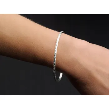 Náramek Náramek kruh Twojabizuteria Adeart průměr 6,5 cm stříbrný