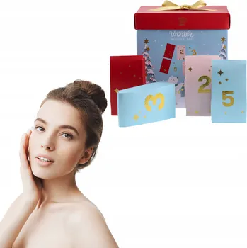 Kosmetická sada AURORA Vánoční Dárková Sada Krabička 7 ks Květ Lotosu