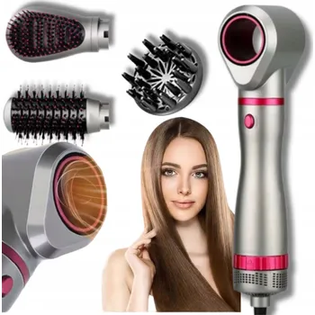 Fén Fén na vlasy 4v1 s nástavci a kartáčem pro styling vlasů