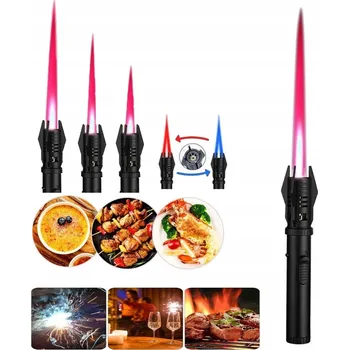 Kuchyňský plynový hořák se zapalovač Zapalovač Kovový plynový opakovaně použitelné