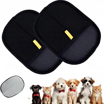 Kosmetika pro psa 2x RUKAVICE PRO ODSTRAŇOVÁNÍ SRSTI – OBOUSTRANNÁ, ANTISTATICKÁ, PRO PSA A KOČKU