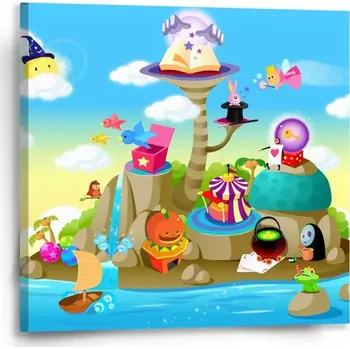 Obraz Sablio Obraz Pohádkový svět - 50x50 cm