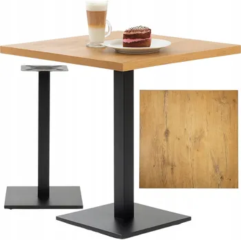 Konferenční stolek Stůl konferenční stolek kavárenský barový banketní A-179 68x68x3,6 lancelot