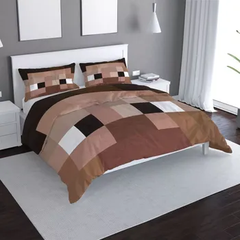 Povlečení Sablio Povlečení Blocks Obličej - 140x220 / 90x70