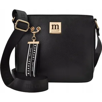 Kabelka Monnari kabelka přes rameno eko kůže černá