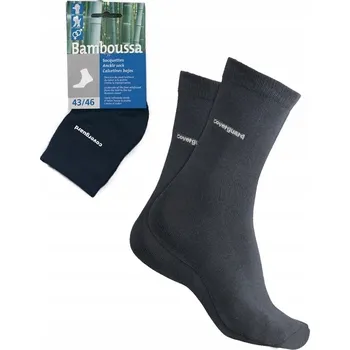 Pánské ponožky Pánské Pracovní Ponožky bambusové antibakteriální Coverguard BAMBOUSSA 39-42