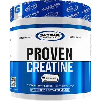 Kreatin Kreatin v prášku, přírodní Gaspari Nutrition 300 g