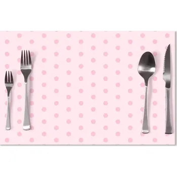 prostírání Sablio Prostírání Růžové puntíky: 40x30cm