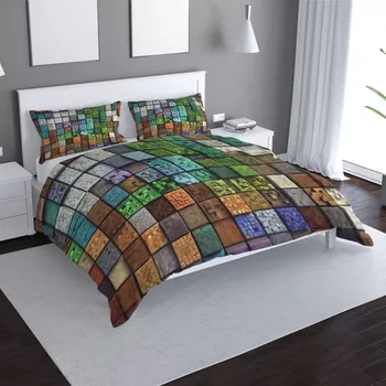 Povlečení Sablio Povlečení Blocks Abstract - 140x220 / 90x70