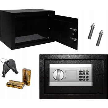 Trezor Trezor Bauerkraft na dokumenty s číselným zámkem černý 37x26x26 cm