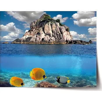 Plakát Sablio Plakát Skála v moři - 60x40 cm