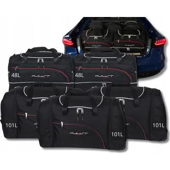 Organizér do auta Kompletní sada tašek KJUST do zavazadlového prostoru pro AUDI A7 PHEV 2019+, 5 ks