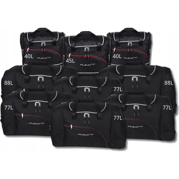 Organizér do auta Sada tašek KJUST do zavazadlového prostoru pro VW MULTIVAN L2 PHEV 2021+